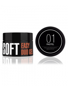 Easy duo gel Soft "Pastel" 01, 35 gr